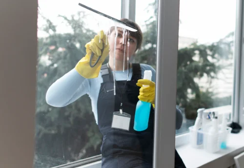 Nettoyage de vitres intérieures et extérieures à Mellecey